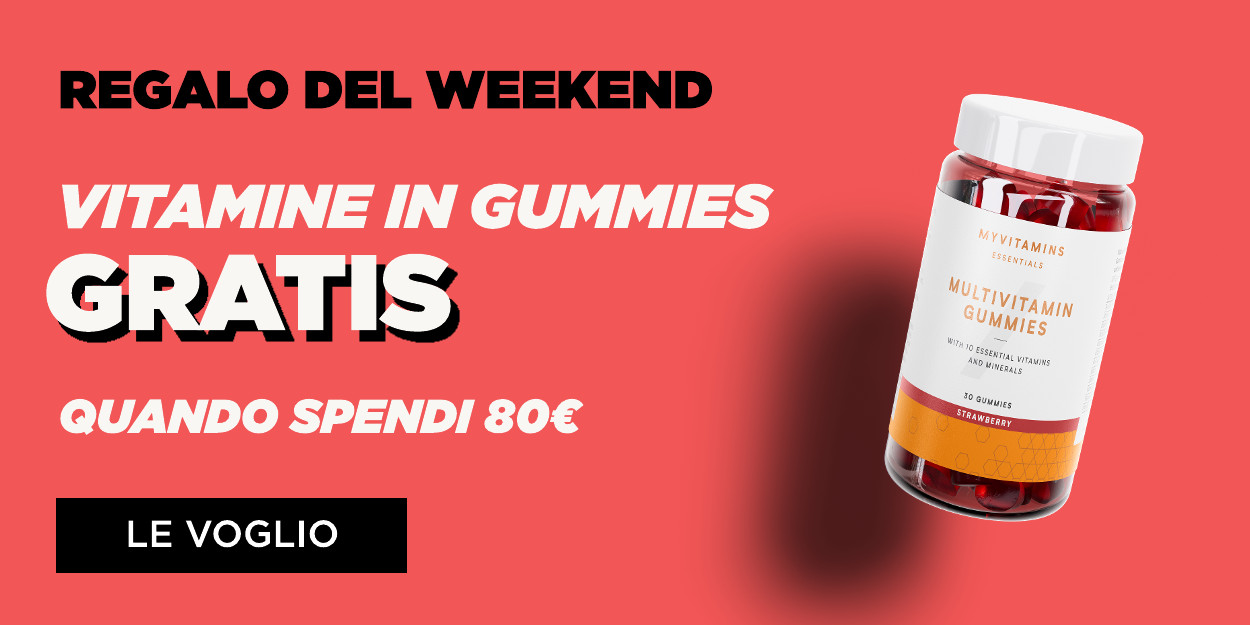 vitamine in gummies gratis da 80€