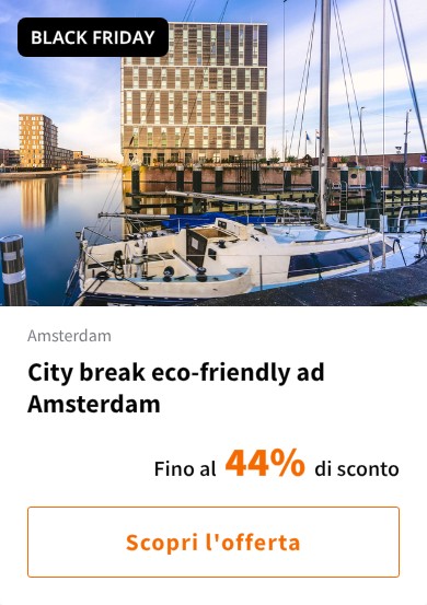 City break eco-friendly ad Amsterdam