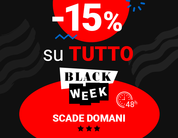 Scade Domani - Sconto 15% su TUTTO