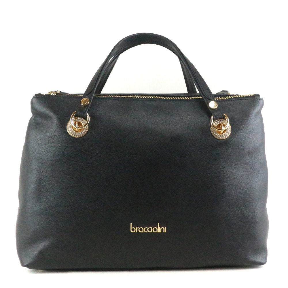 Braccialini Nora Borsa a mano e tracolla B17451 NERO