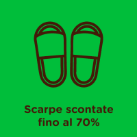 Scarpe scontate fino al 70%