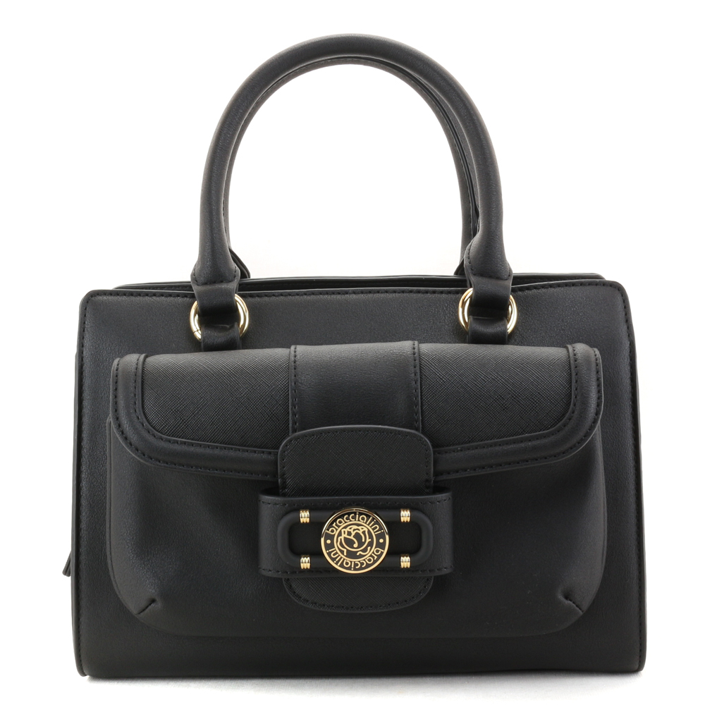 Braccialini Borsa a mano e tracolla Chain B16833 Black