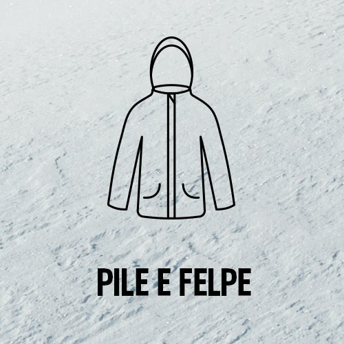 Pile e felpe con cappuccio