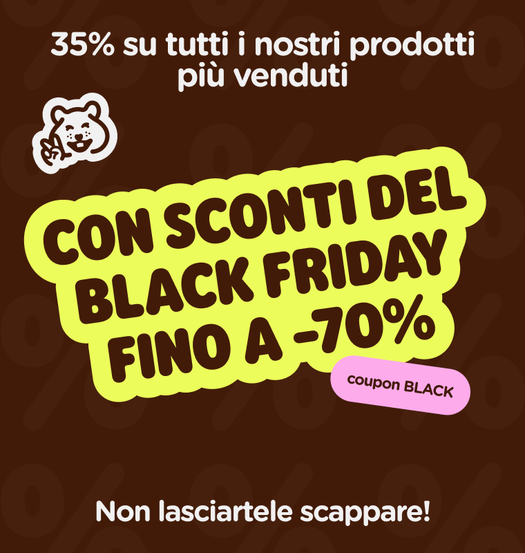  35% su tutti i nostri prodotti più venduti