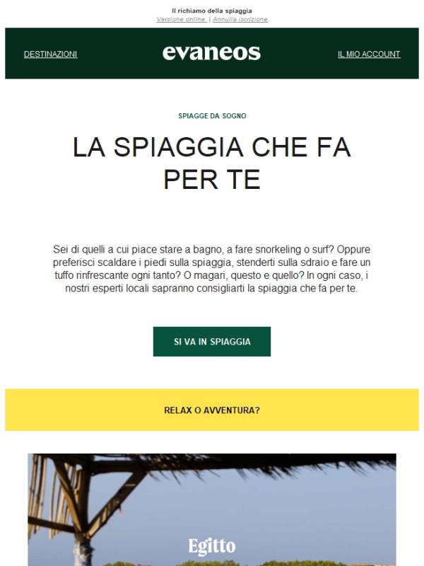 🌊 Relax o avventura?