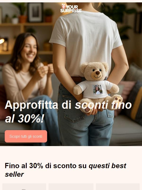 📢 Anche oggi: sconti Black Friday!