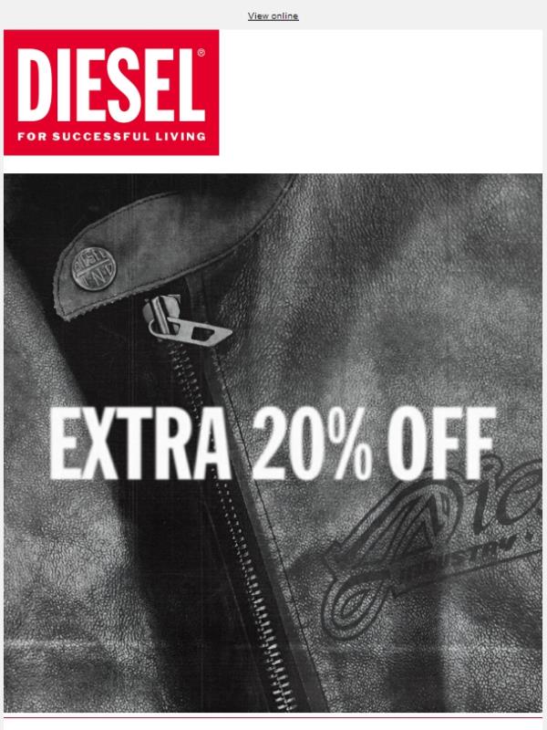 Approfitta ancora del 20% di sconto extra