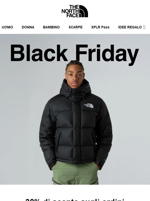 BLACK FRIDAY: risparmia il 30% sulle giacche!