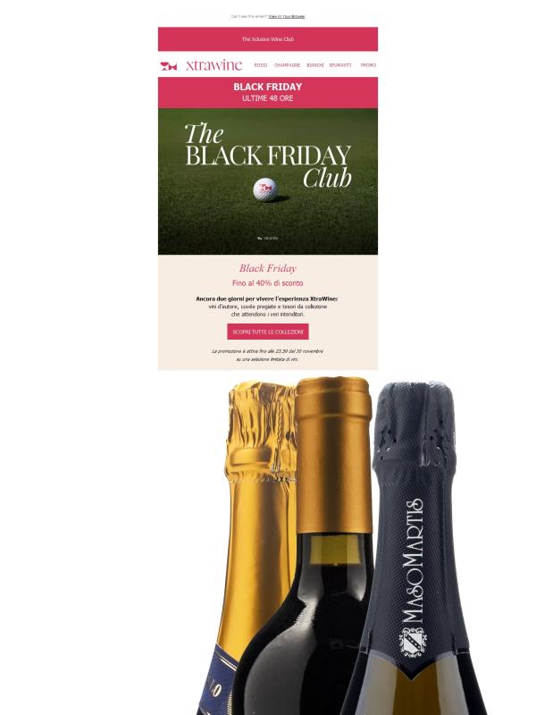 BLACK FRIDAY | Ultime 48 ore di sconti