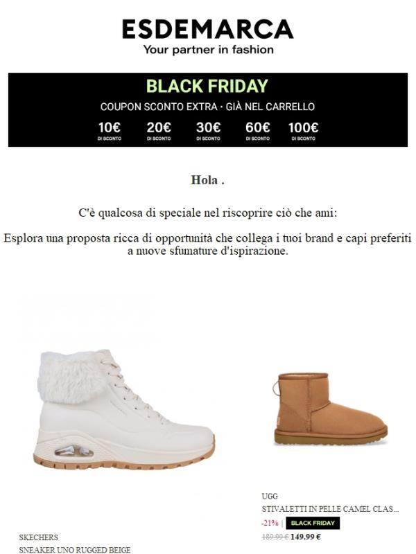 Black Friday: , i brand che ti definiscono, reinterpretati