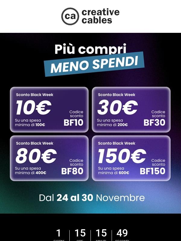 💥 La promozione sta per finire