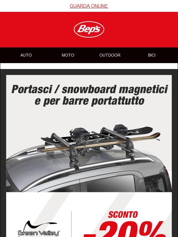 ⚫Black Weeks: GREEN VALLEY portasci e portasnowboard in PROMO