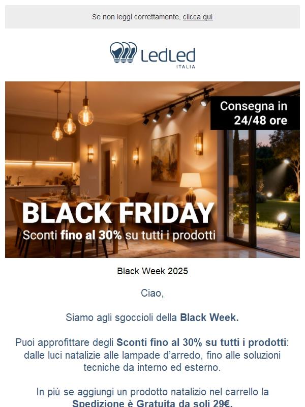 ! Black Week agli sgoccioli ✨