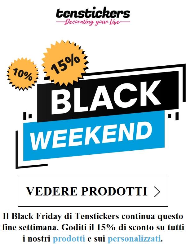 Black Weekend Tenstickers