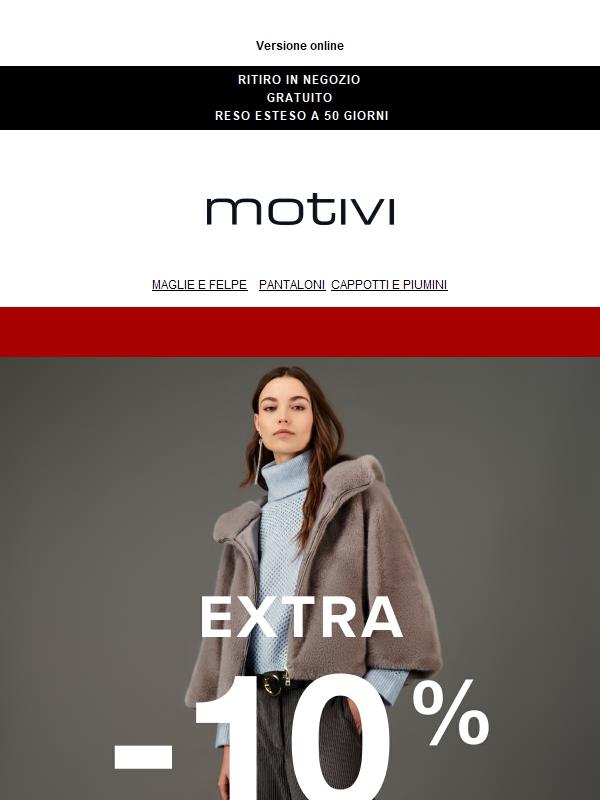 FLASH PROMO | EXTRA 10% sui capi più amati 🖤