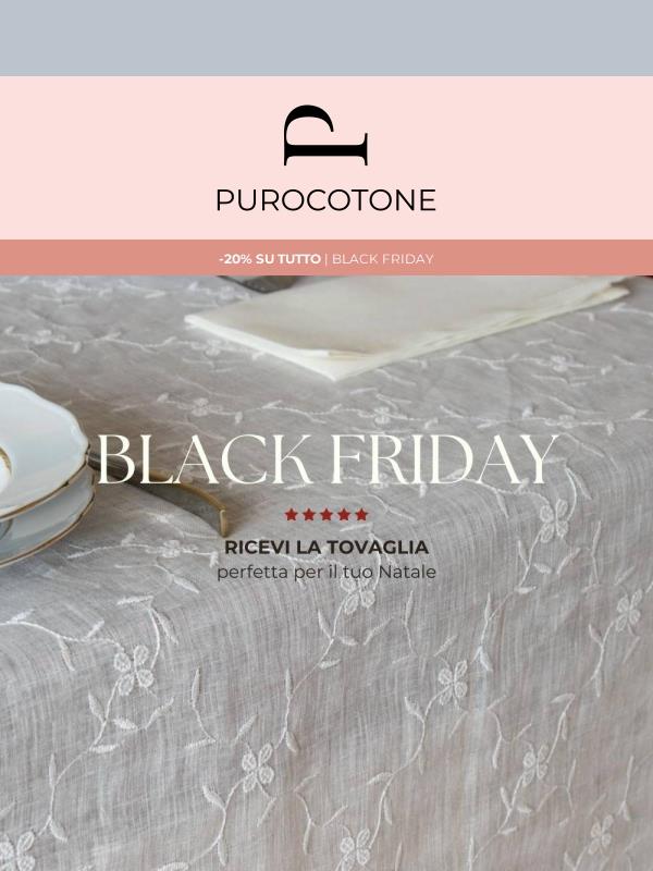 Ultimi giorni di Black Friday!