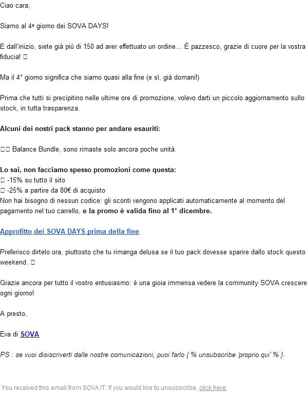 Alcuni prodotti non arriveranno entro il fine settimana 😬