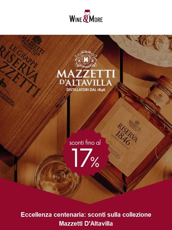 Mazzetti d’Altavilla: sconti fino al 17%