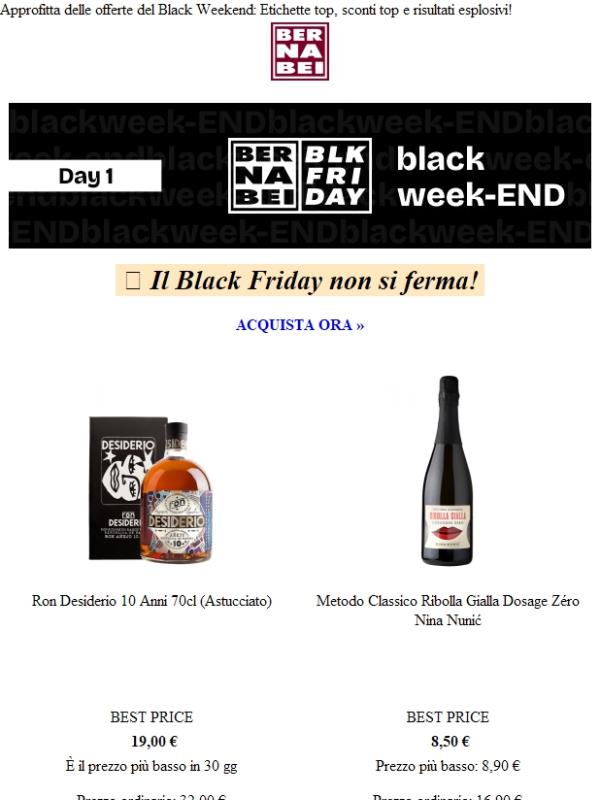 Black Saturday 🚀 Il BF non si ferma!