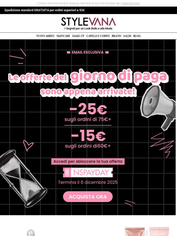 I colpi di fortuna del giorno di pagamento non rimarranno per sempre! 🛍️