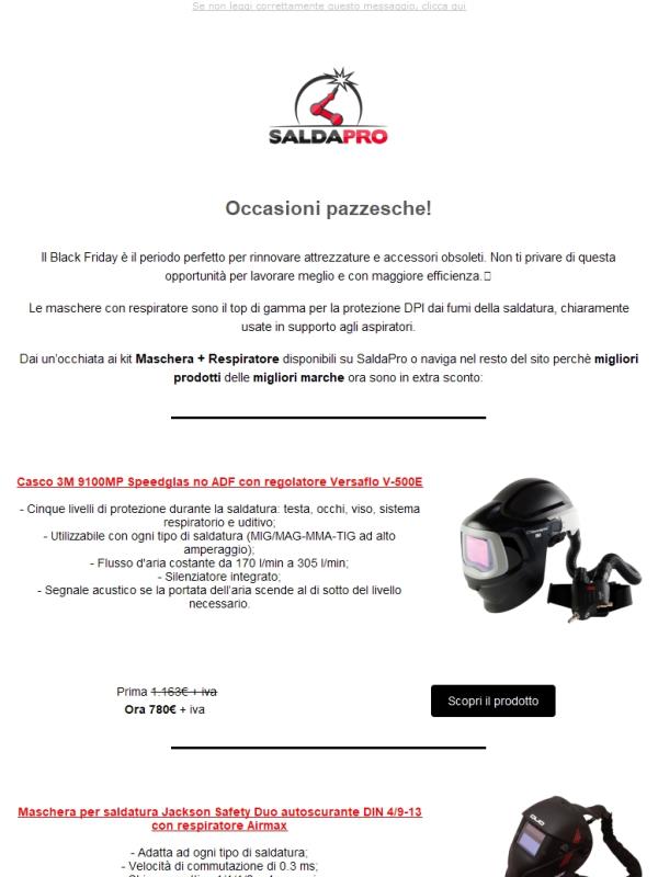 Offerte pazzesche per il Black Friday!
