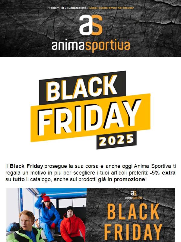 Non perdere il ritmo: le offerte Black Friday non sono ancora finite!