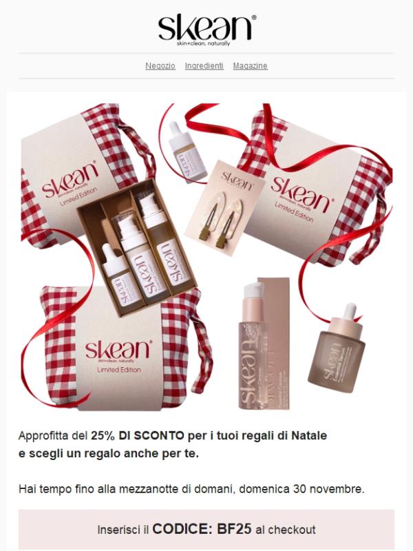 Ultimi giorni per il -25%