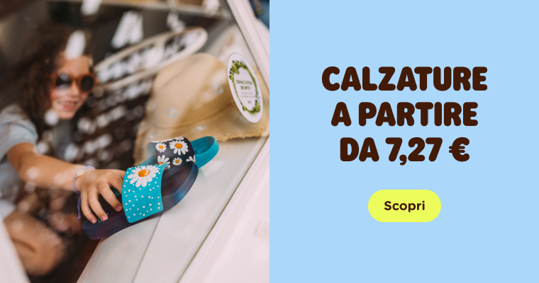  Calzature a partire da 7,27 €