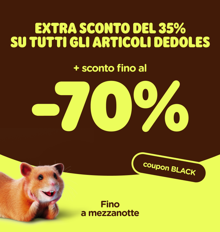  Extra sconto del 35% su tutti gli articoli Dedoles