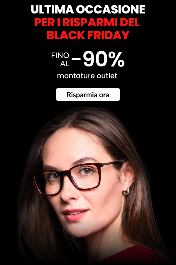 FINO AL 90% DI SCONTO montature outlet