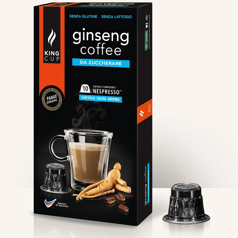 Image of Caffè al Ginseng da zuccherare - Capsule Nespresso®*