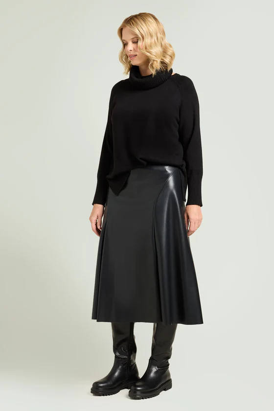 GONNA SVATATA IN TESSUTO SPALMATO