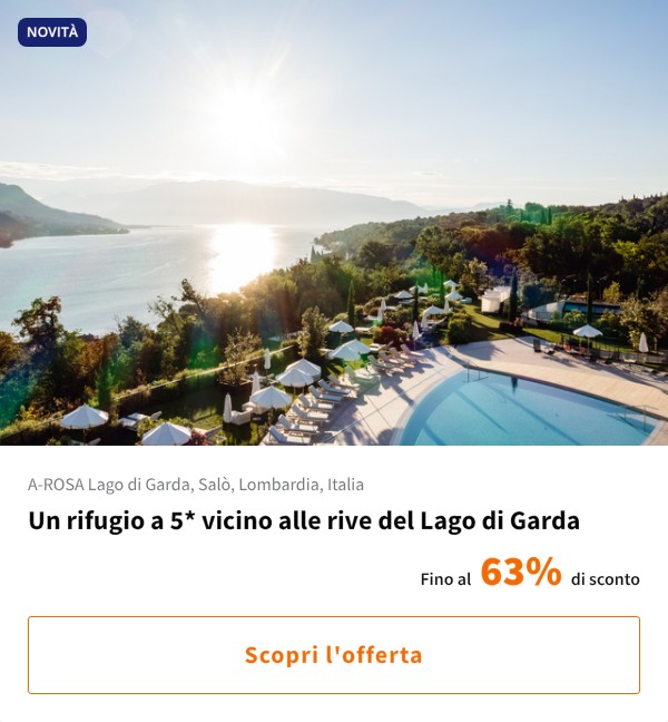 Un rifugio a 5* vicino alle rive del Lago di Garda