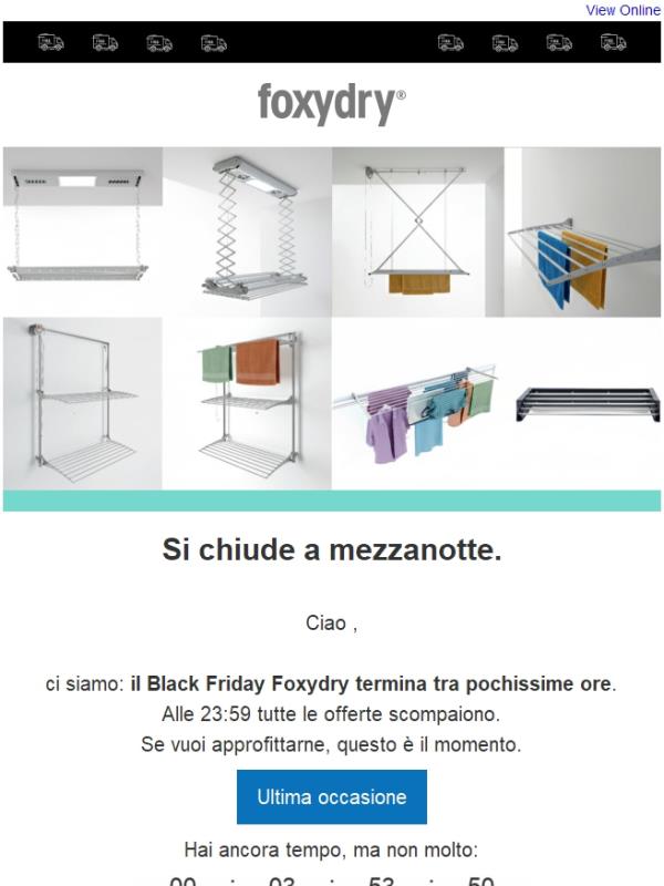 Ultime ore per il Black Friday ⚫️