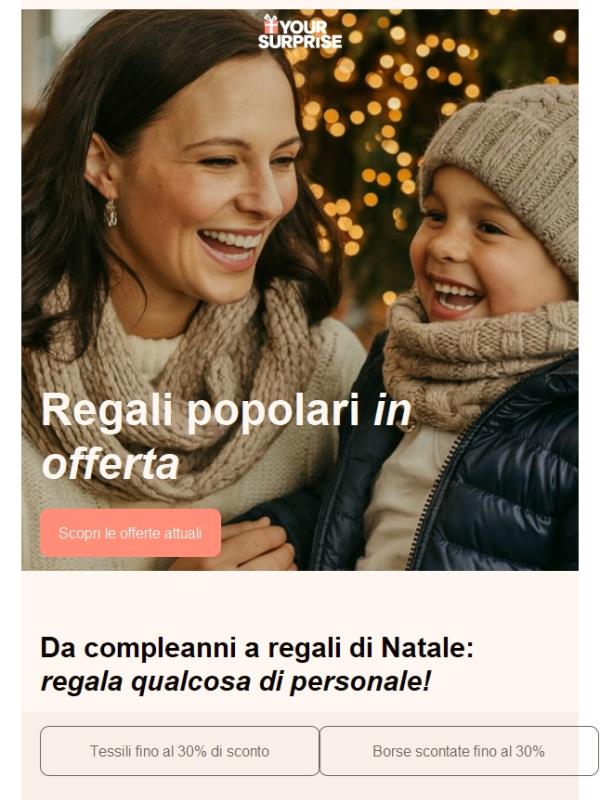 ⏰ Approfitta ora degli sconti eccezionali!