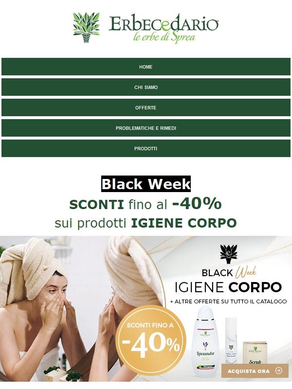 🧼 Igiene corpo naturale fino al -40% di sconto! 🌟