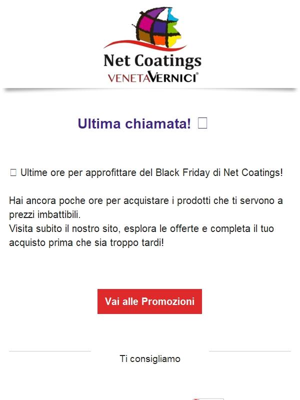 ⚠️ Ultimo giorno di Black Friday