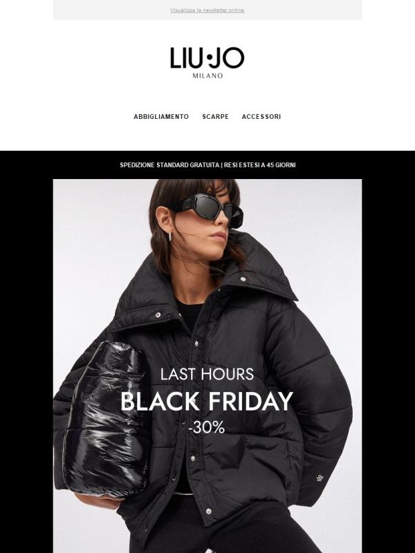 Ultime ore | Spedizione gratuita