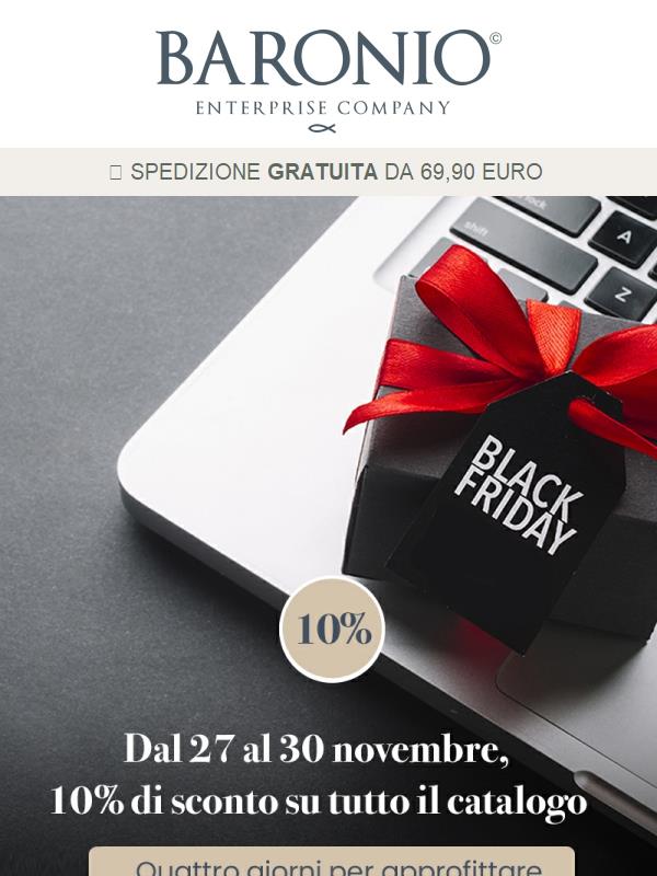 ULTIME ORE -10% sul nostro catalogo!