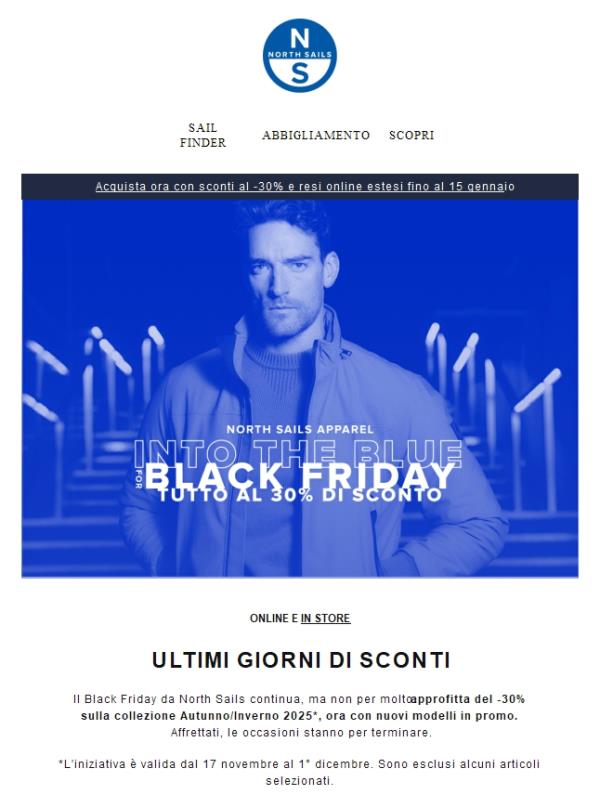 -30% di sconto: ultimi giorni