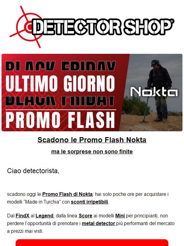 Black Friday Nokta: ultimo giorno!
