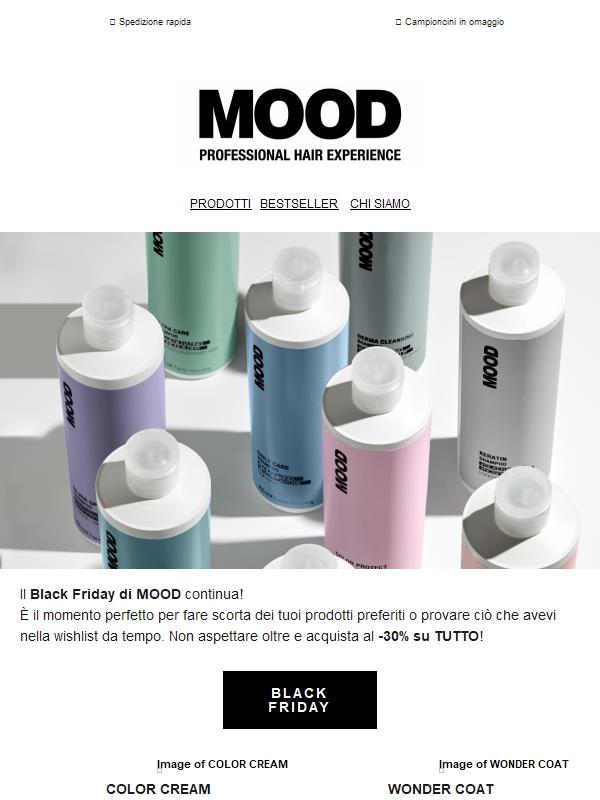 Non perdere i tuoi must-have MOOD