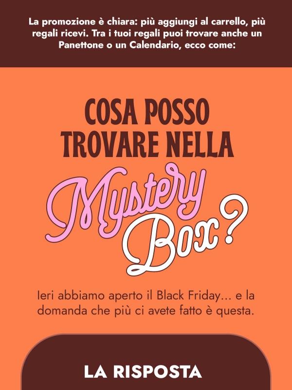 🤯 Cosa posso trovare nella Mystery Box?
