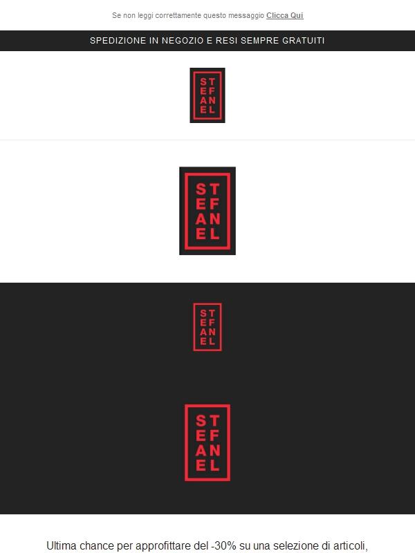 Il BLACK FRIDAY sta per terminare | -30% su una selezione