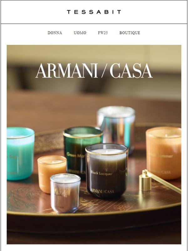 Eyes on: Armani/Casa