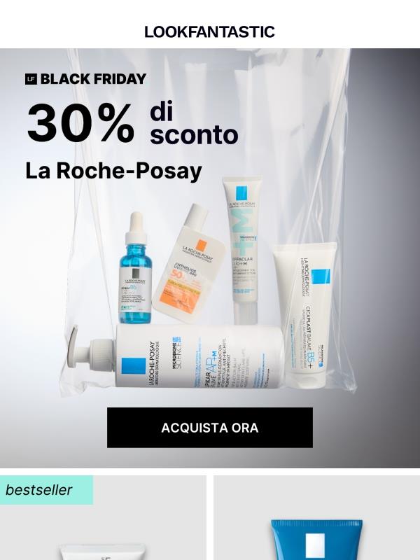 BLACK FRIDAY | -30% su La Roche-Posay
