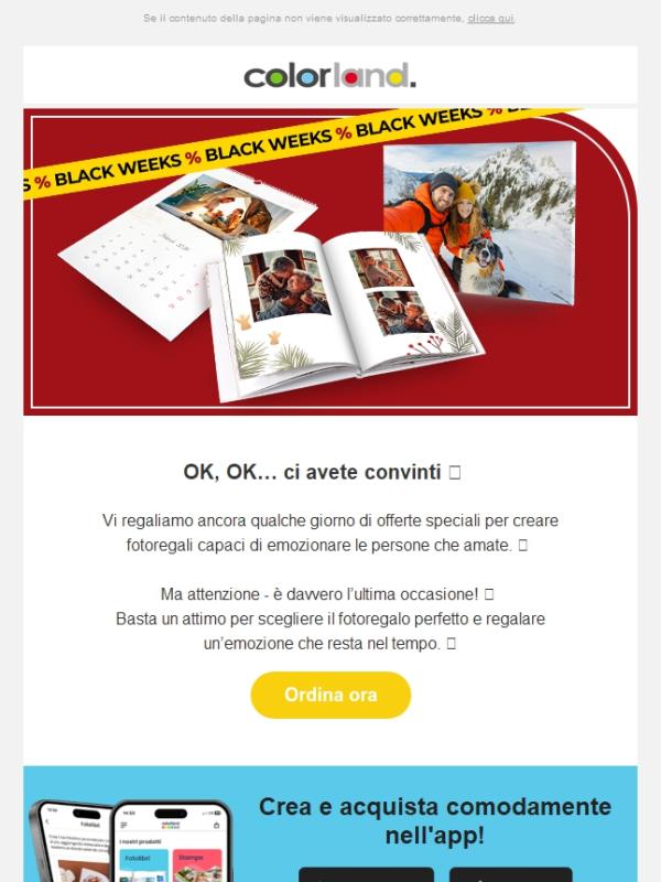 Su richiesta di molti... PROLUNGHIAMO le BLACK WEEKS! 🖤