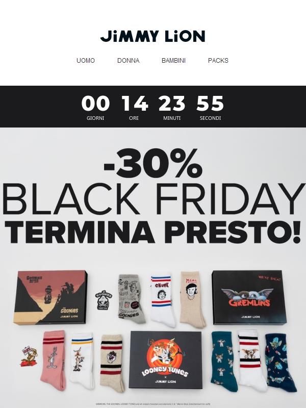 ULTIMA OCCASIONE! -30% Black Friday