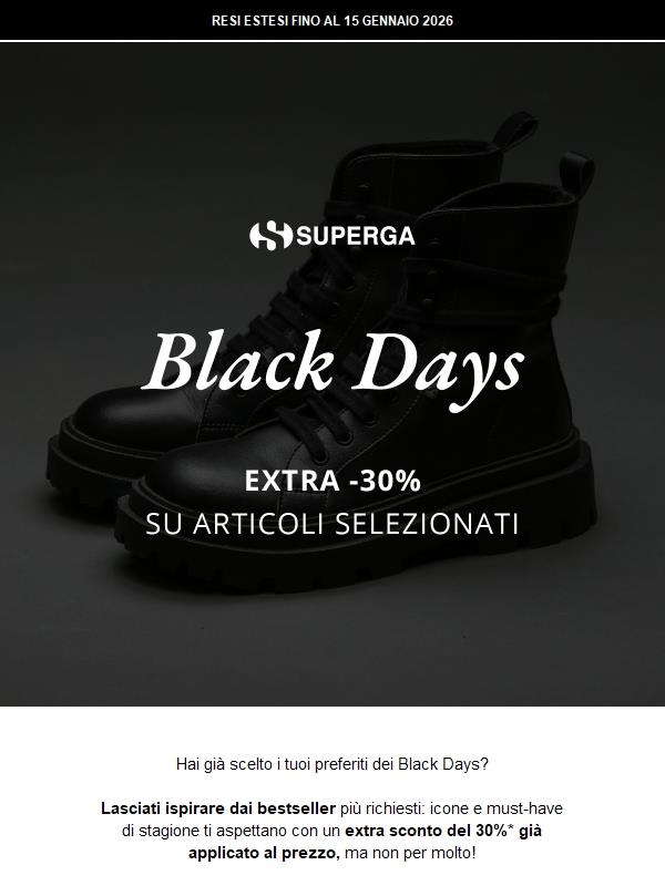 I preferiti dei Black Days 🖤