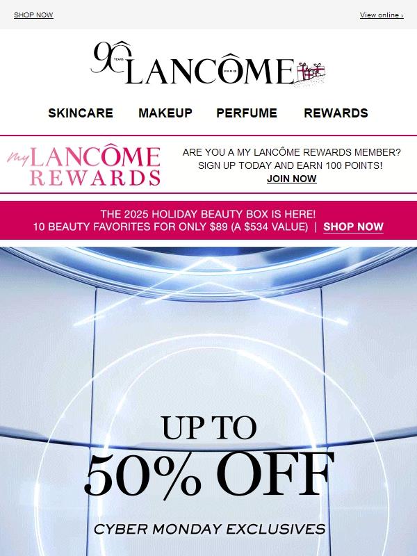 Cyber Monday STARTS NOW! 🚀